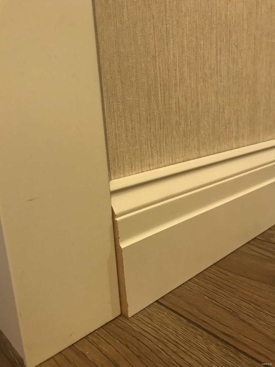 Плинтус МДФ обтянутый алюминием