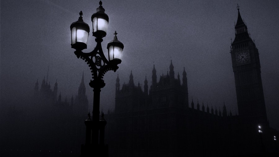 Лондон туман Биг Бен