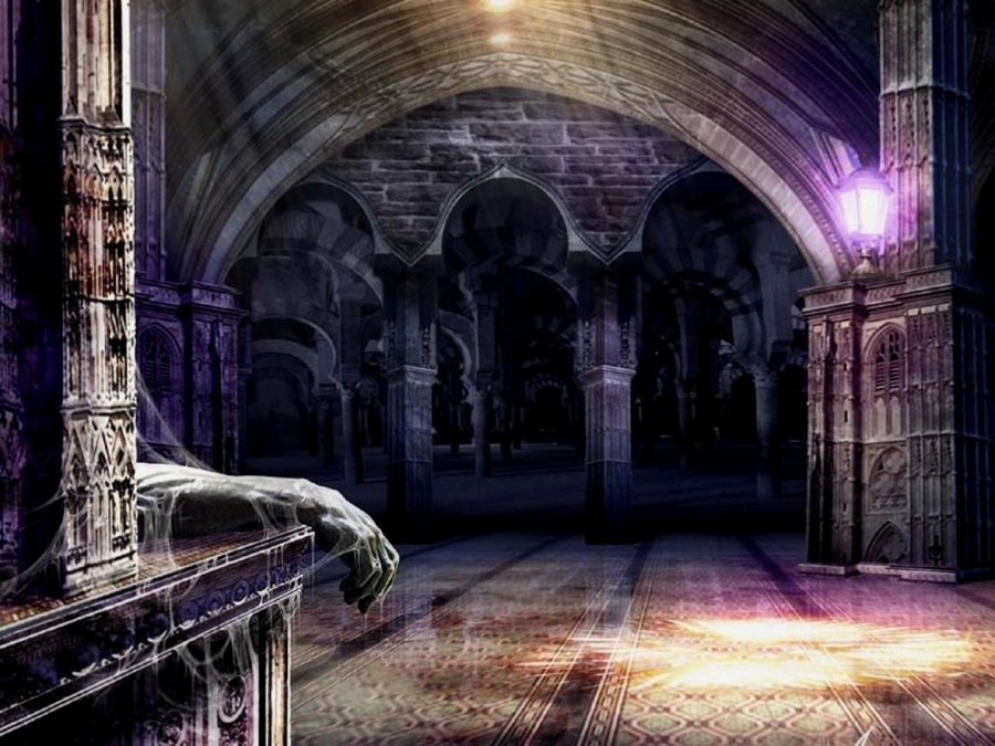 Замок Бастинды интерьер Готика