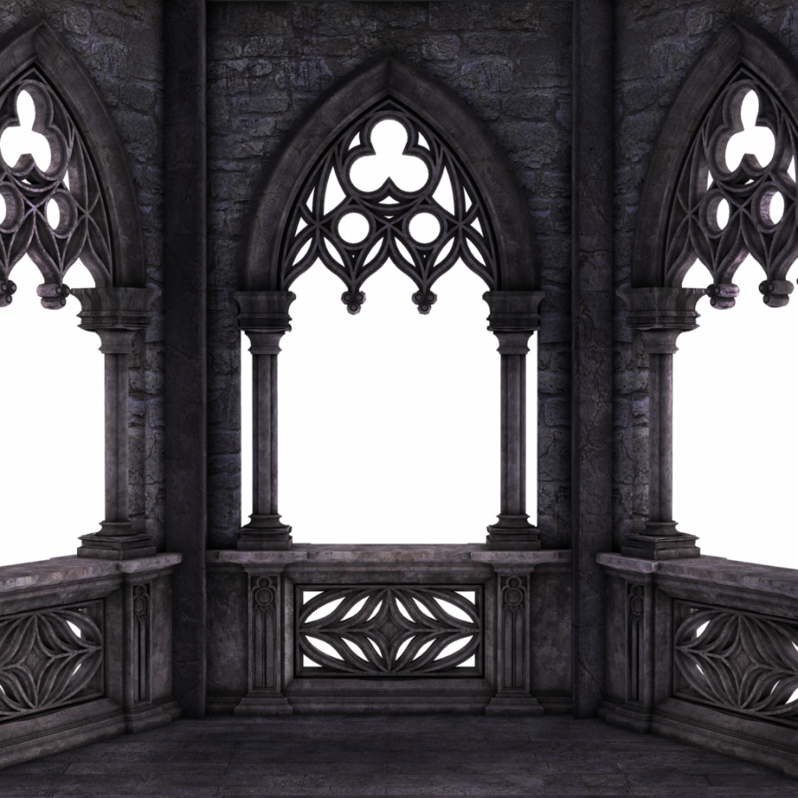 Готические окна