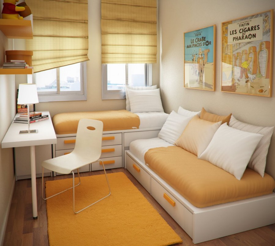 Интерьер маленькой детской