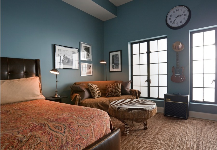 Цвет стен в стиле лофт