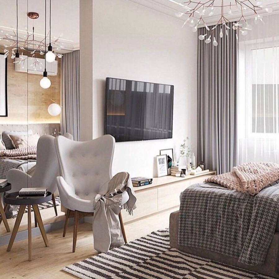 Современный Скандинавский интерьер