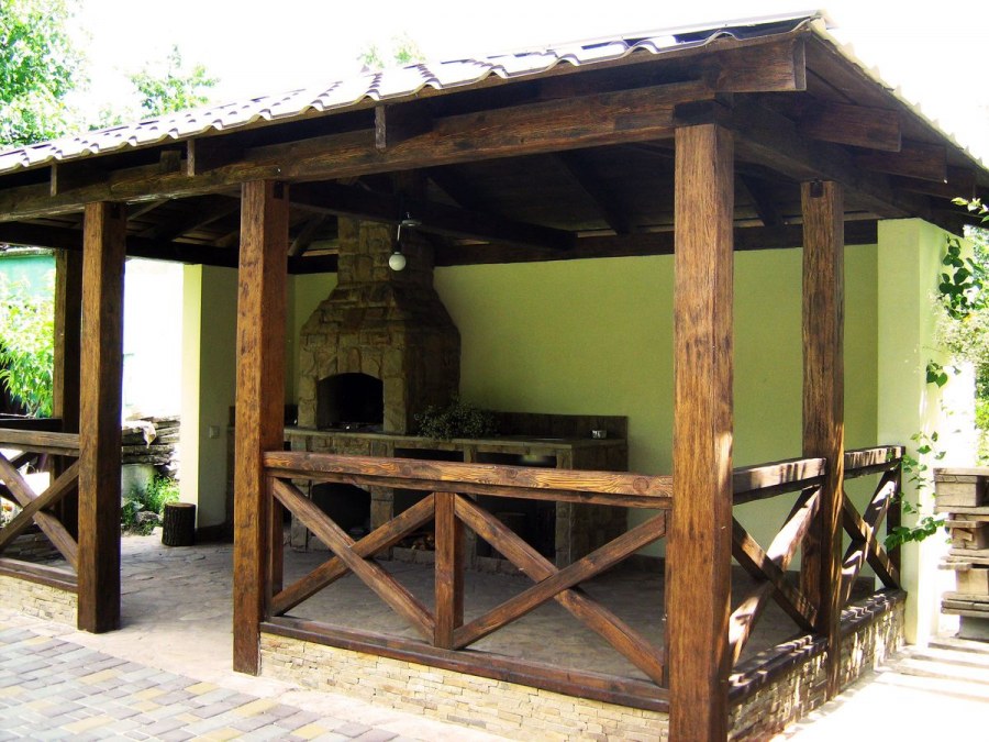 Скандинавская беседка