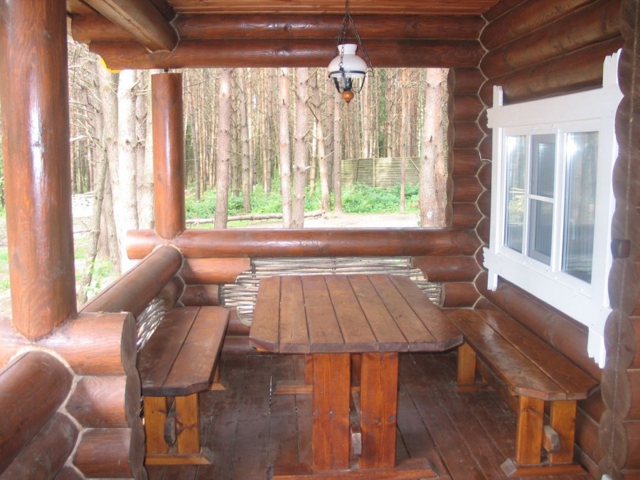 Веранда с предбанником