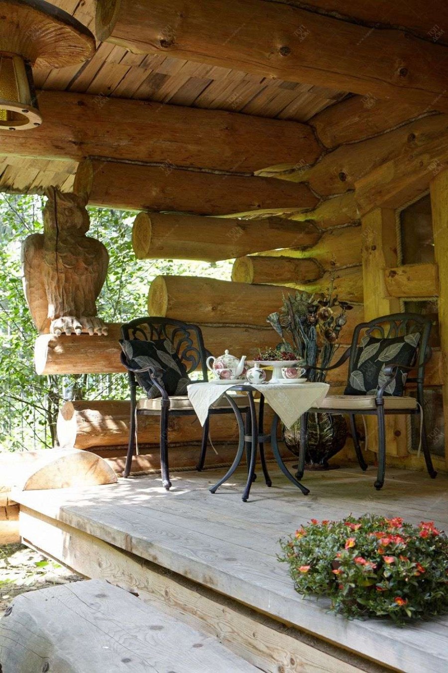 Дачный домик в русском стиле