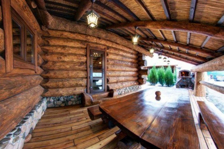 Банный комплекс из сруба