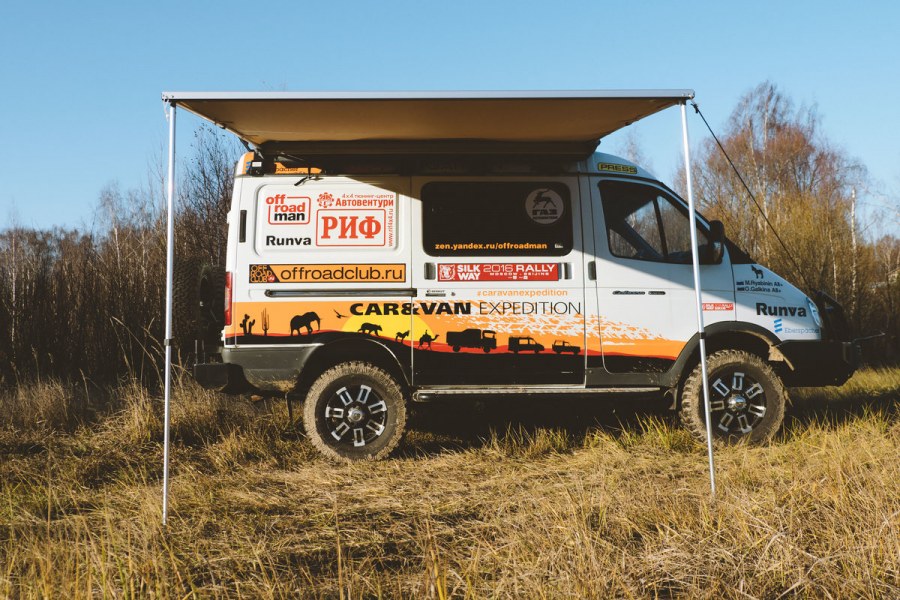 ГАЗ Соболь 4х4 внедорожный автодом.