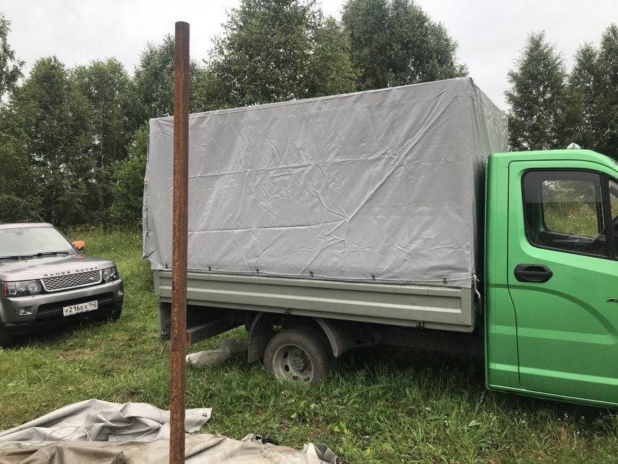 Газель Некст 8 метров тент