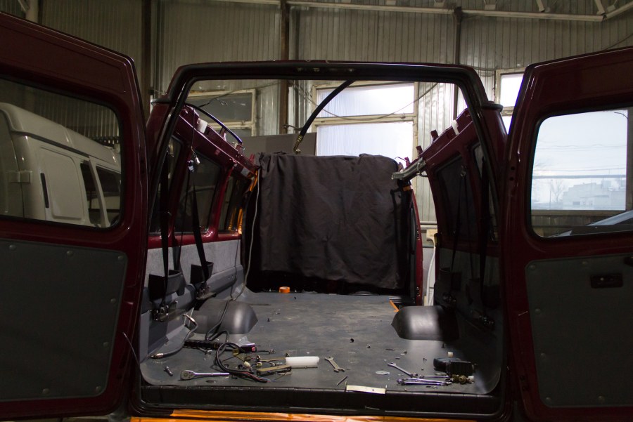 Крыша Газель 2705 внутри