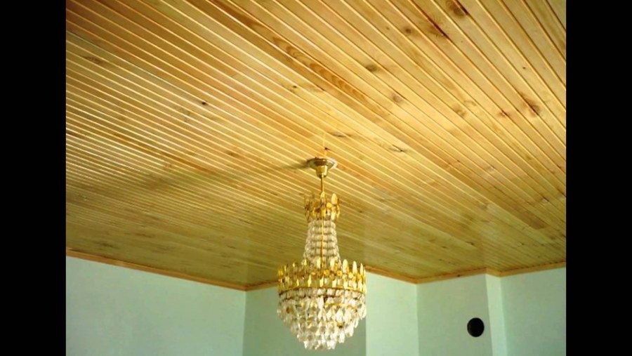 Вагонка на потолок