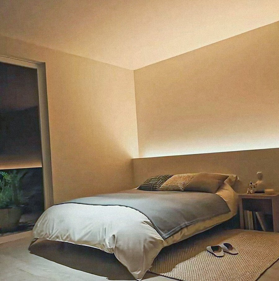 Светодиодное освещение в спальне