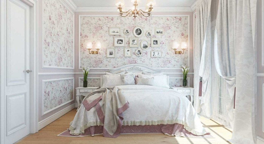 Английские обои в стиле Прованс