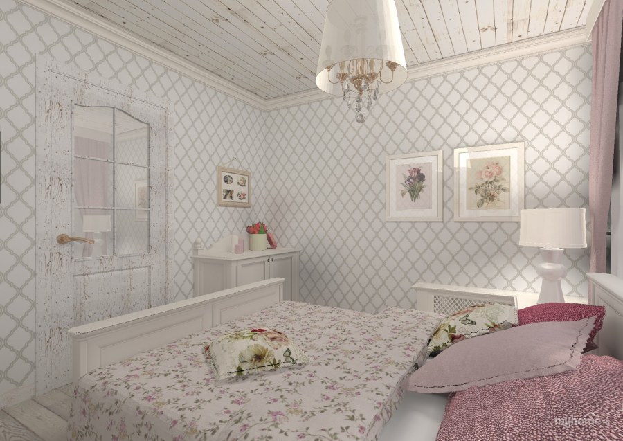 Стиль Прованс для комнаты 15 кв.м