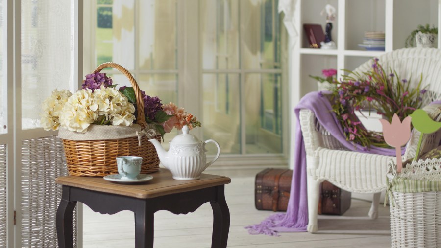 Цветы в интерьере