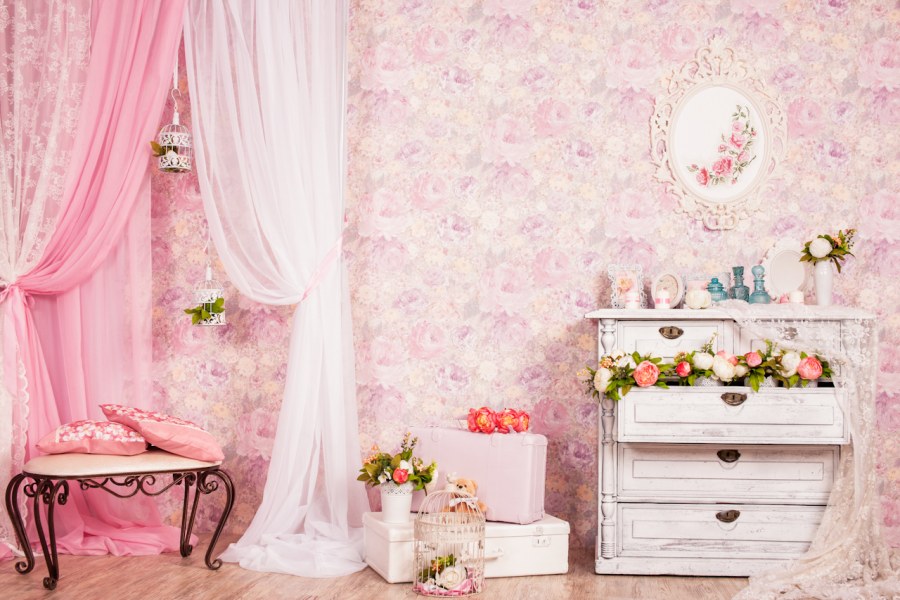 Фон в стиле шебби Шик