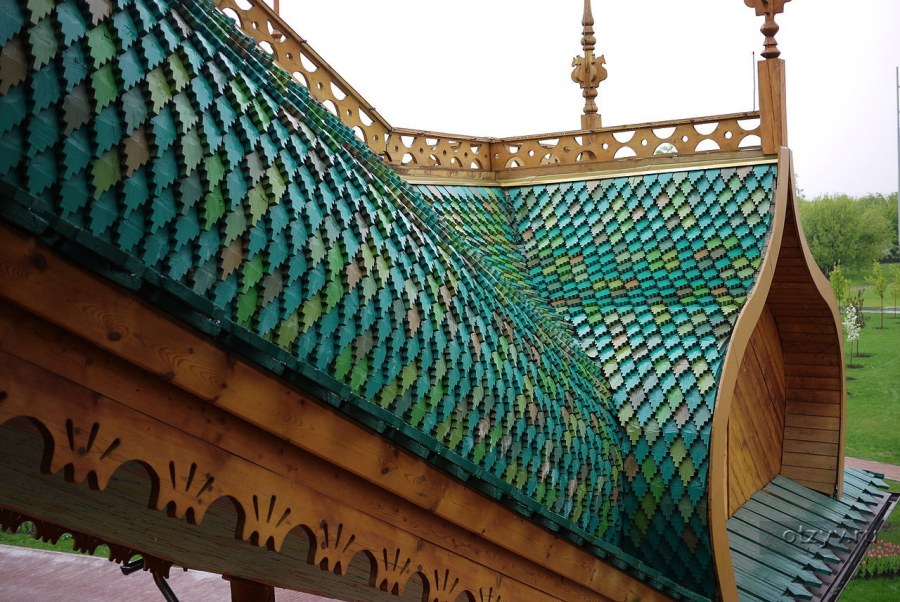 Лемех деревянная черепица