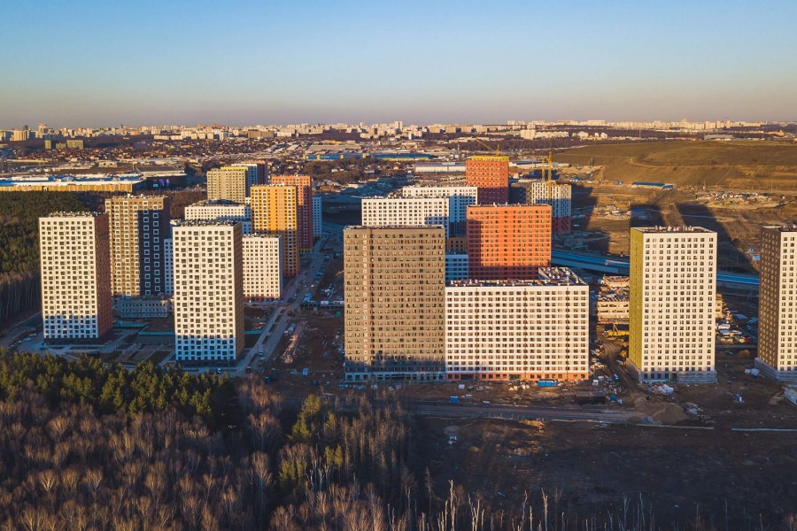 Город Москва парк Саларьево 33 Корус