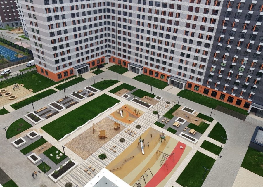 Саларьево парк вид из окна