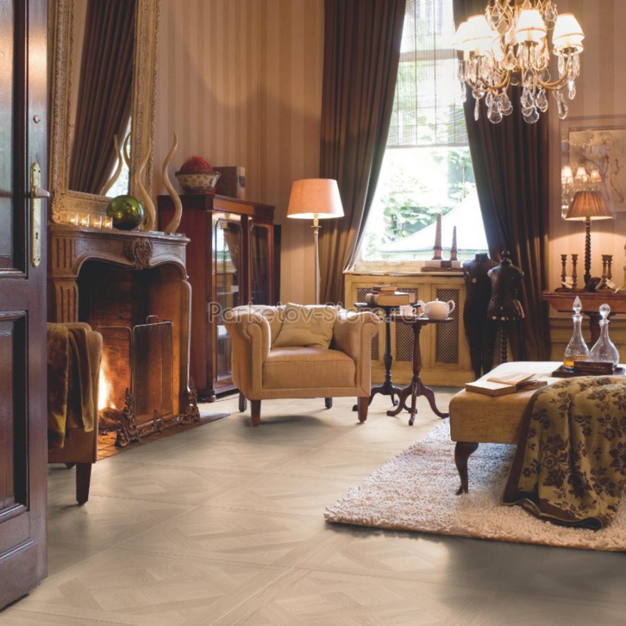 Ламинат quick Step Arte UF 1248 Версаль белый