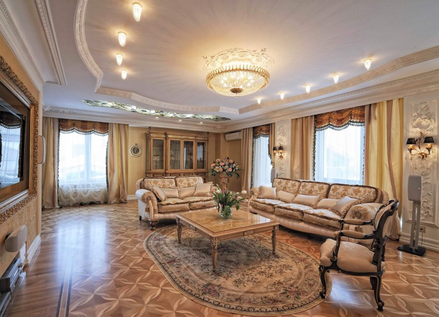 Паркет в классическом интерьере