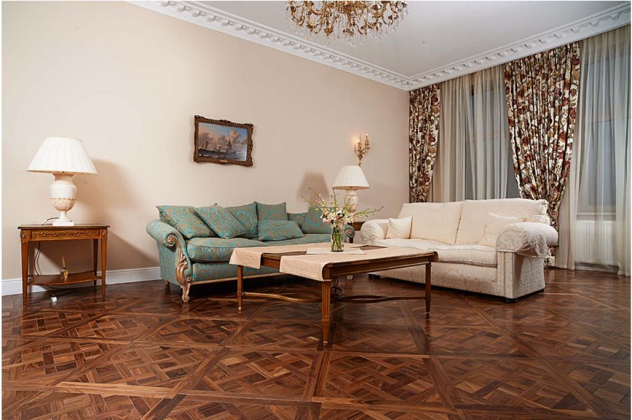Паркет Версаль в интерьере