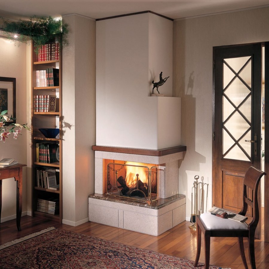 Камин Palazzetti угловой