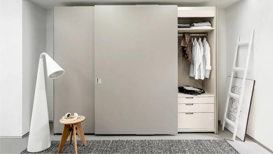 Жалюзийная дверь 344х1995