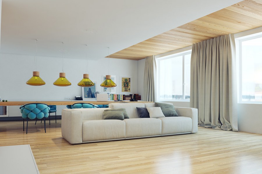 Большая просторная светлая квартира