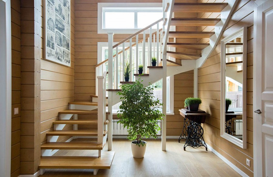 Деревянные лестницы