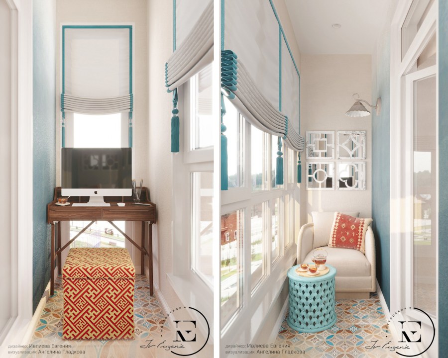 Балкон в Восточном стиле