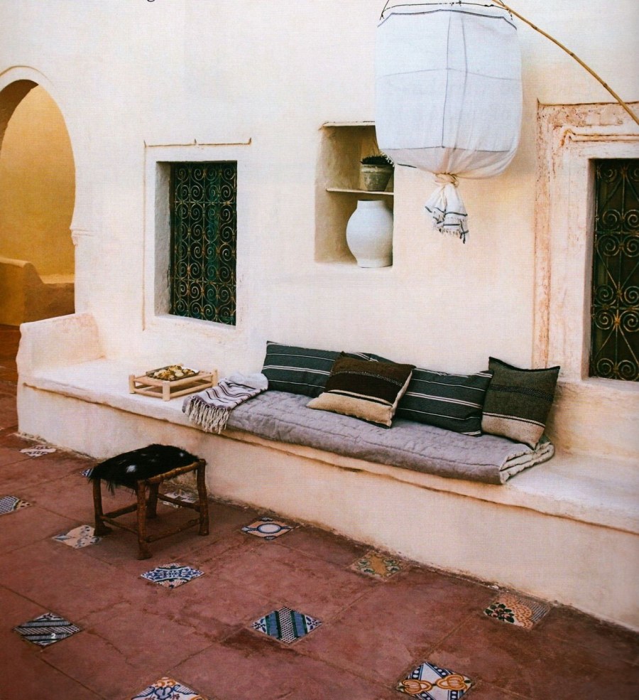 Балкон в марокканском стиле