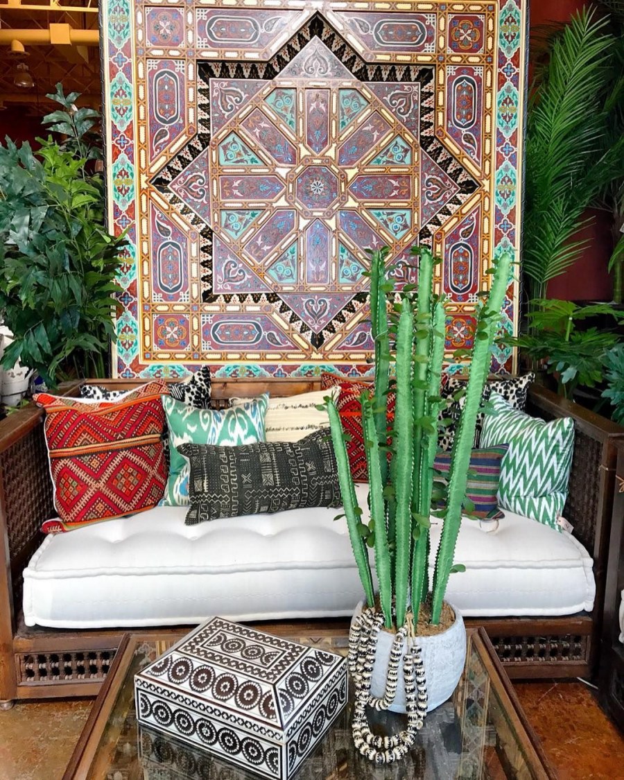 Стены в Восточном стиле