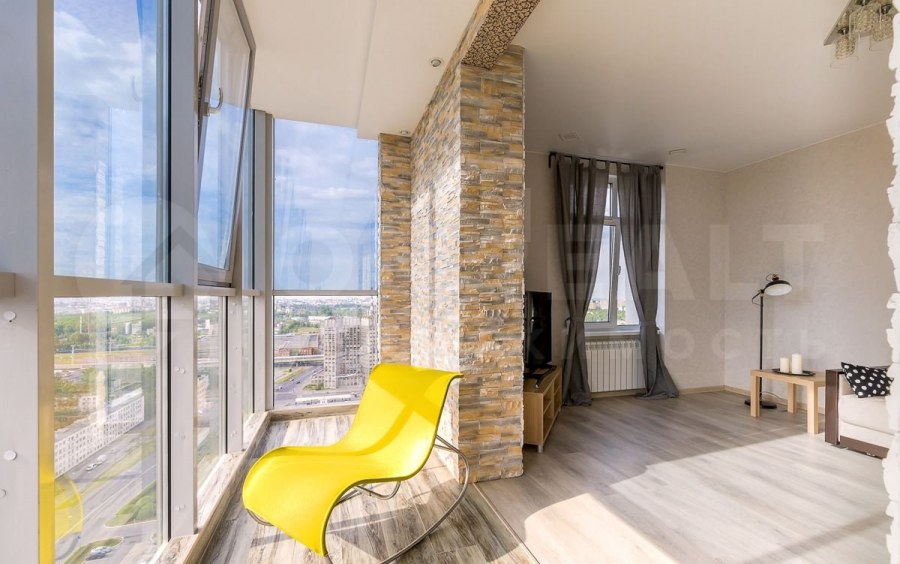 Квартира с панорамной лоджией