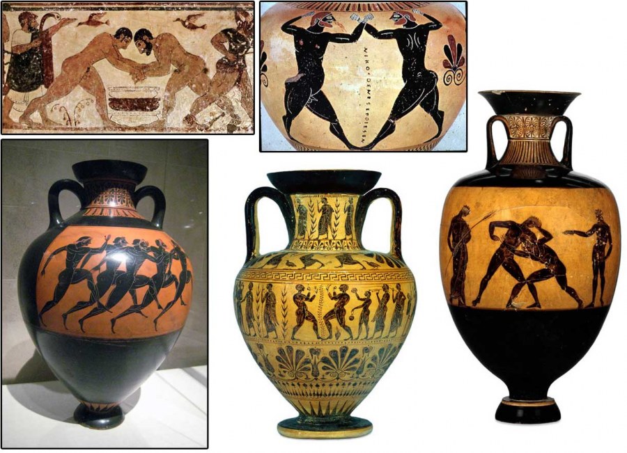 Сделать амфору из теста