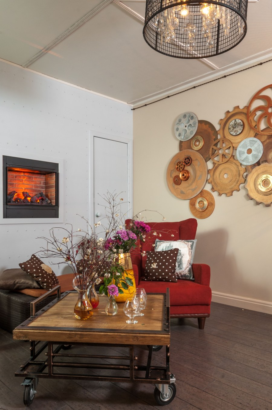 Медный декор в интерьере