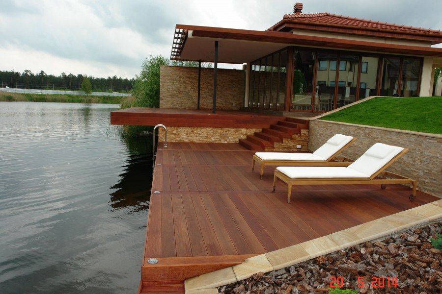 Террасная доска на веранде