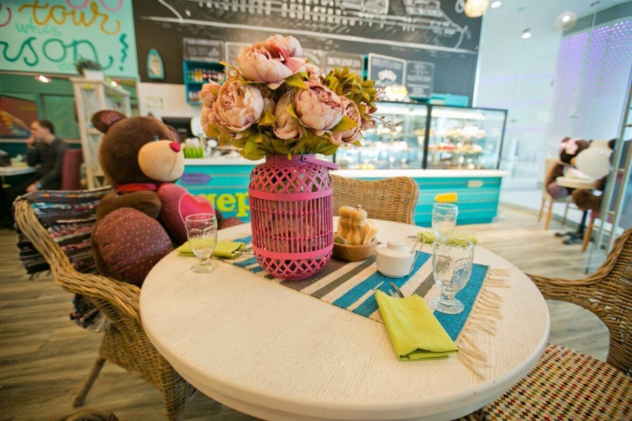 Сеть кафе Андерсон Москва интерьер