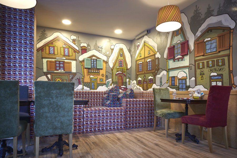 Андерсон кафе интерьер