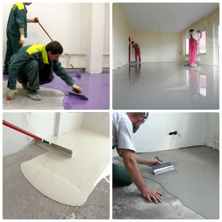 Пол наливной 3д самовыравнивающийся