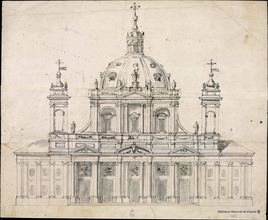 Архитектура Барокко карандашом