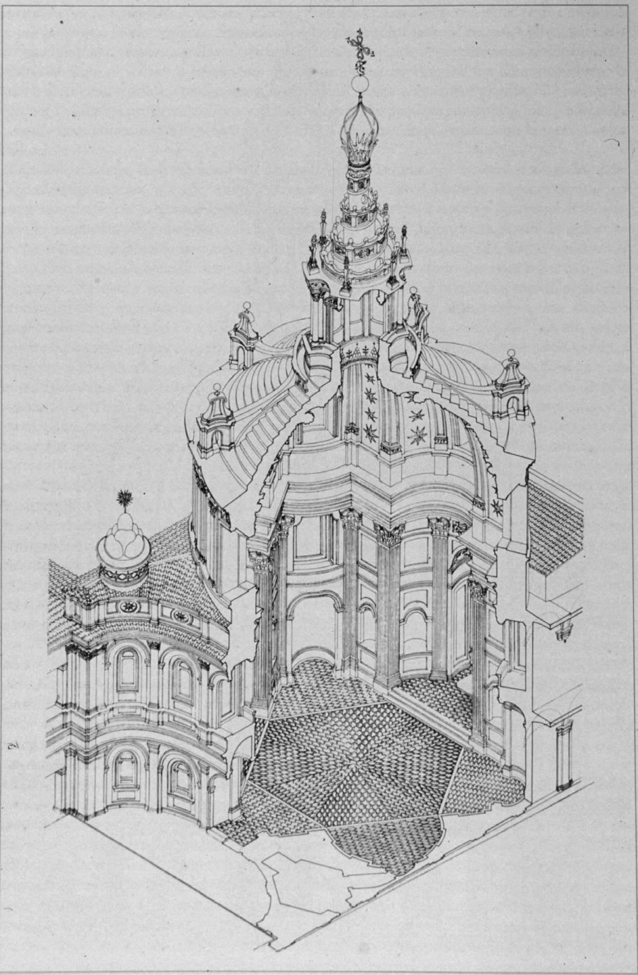 Сант Иво Алла Сапиенца чертежи