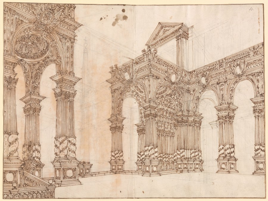 Франческо Галли да Бибиена амфитеатр