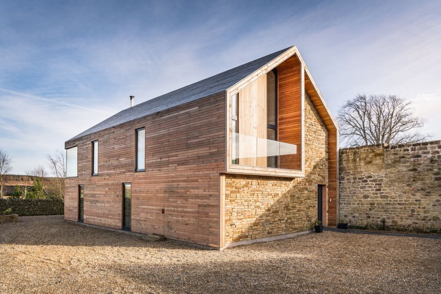 Дом-сарай в Голландии Barn House Eelderwolde