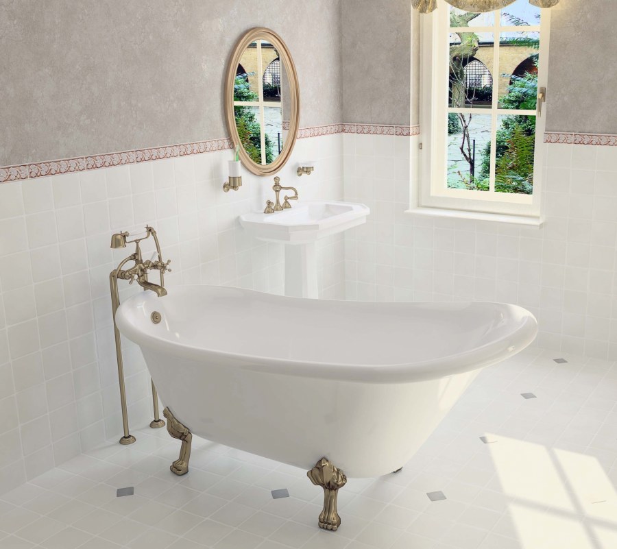 Ванна Роксбург литой мрамор 1710х790