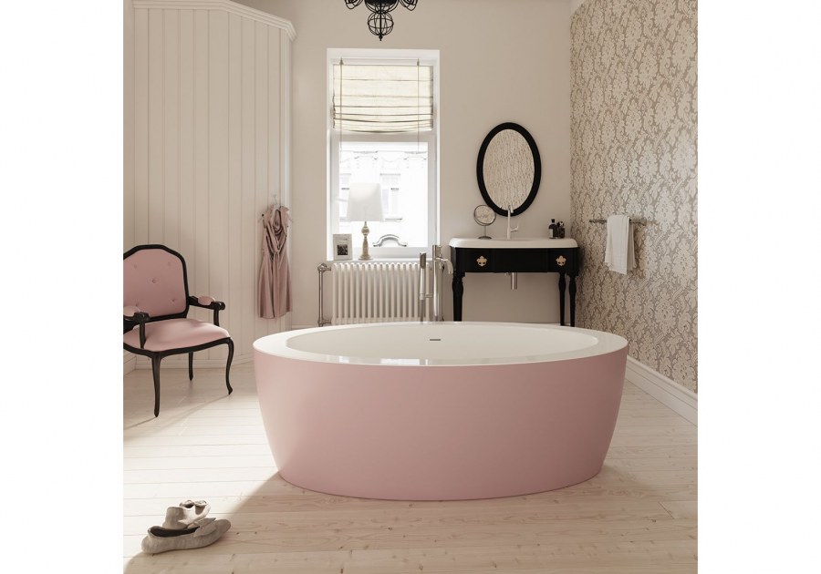 Ванна отдельностоящая paa deco Shape иск. Камень угловая