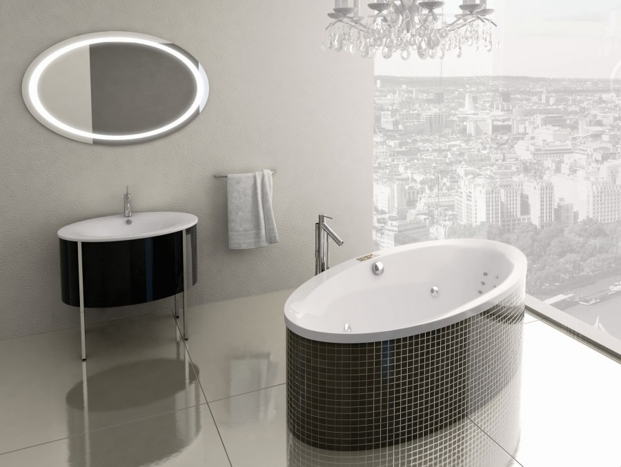 Excellent Lumina ванна овальная встраиваемая