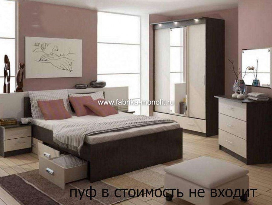 Модульная спальня Юнона