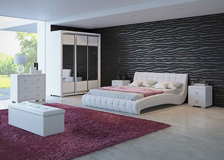 Кровать vederi White 8866 Split