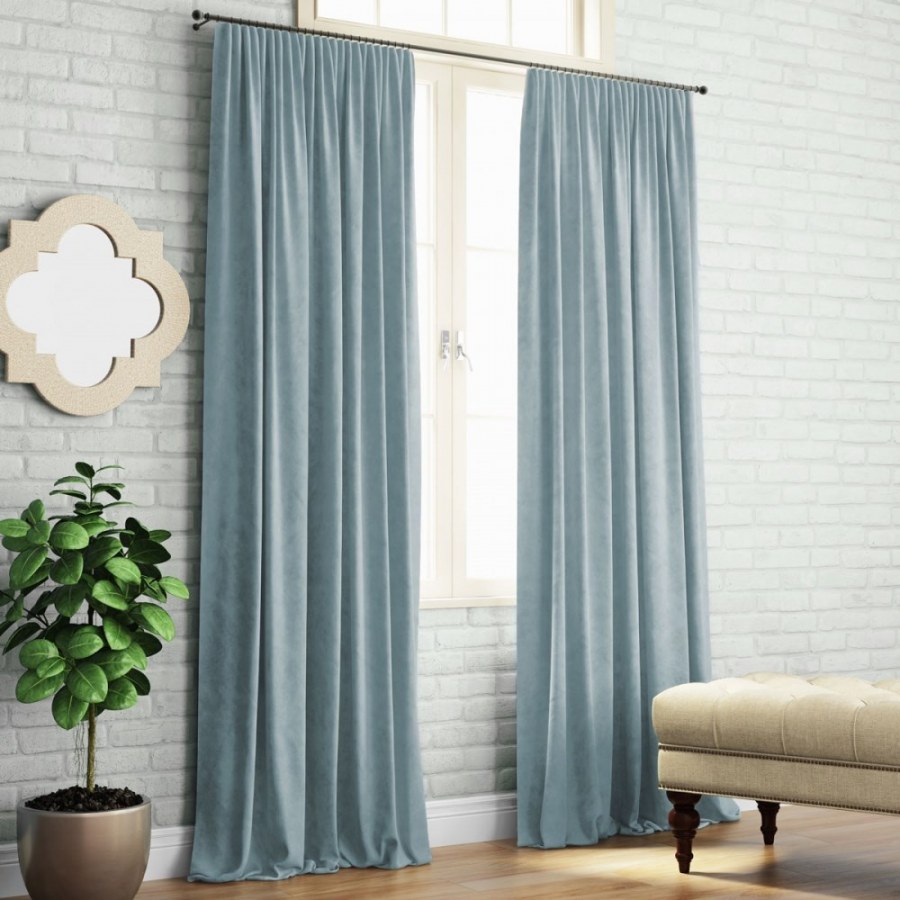 Шторы бирюза пассионария